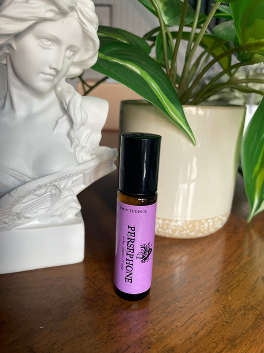 Persephone Roll-on perfume (amber, jasmine & cedar)