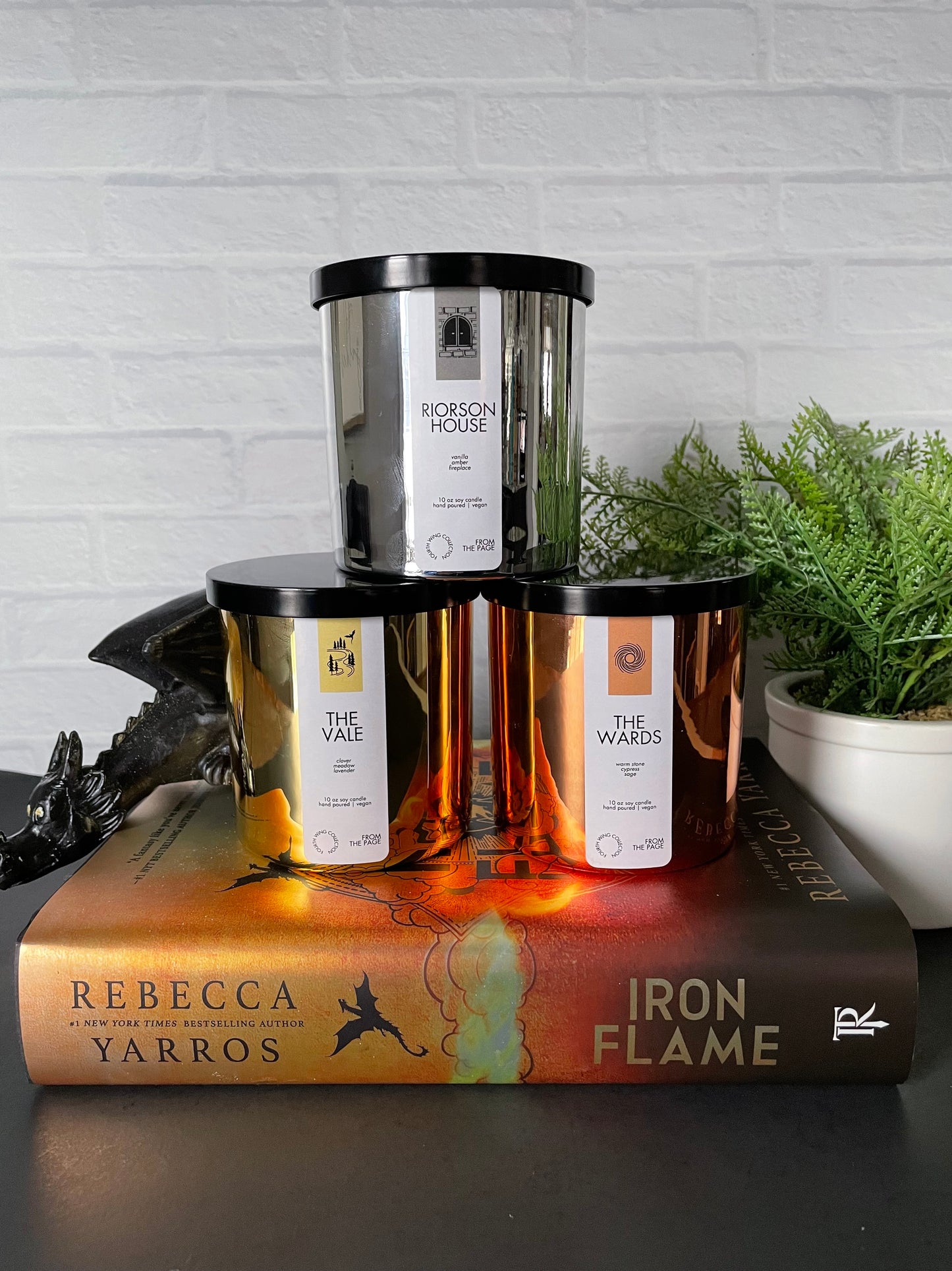 The Vale candle | Fourth Wing/Iron Flame collection