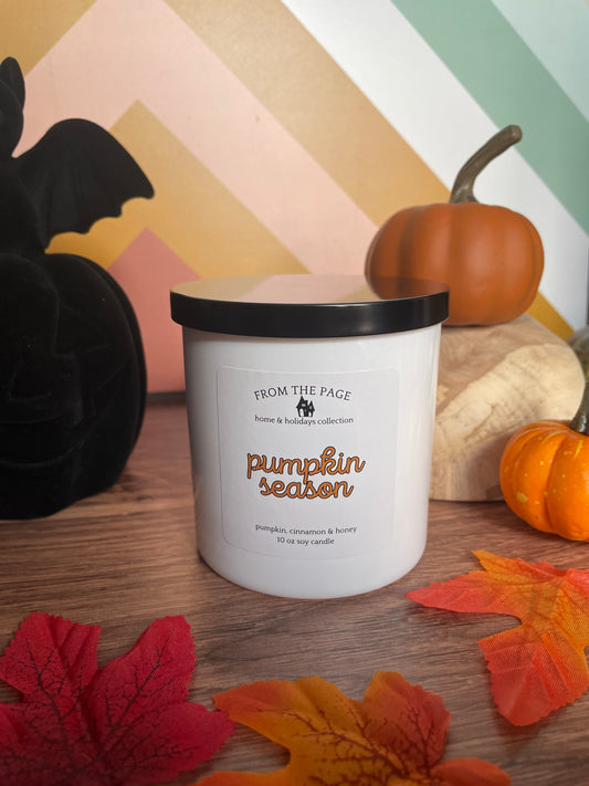 Pumpkin Season | Home & Holidays collection | 10 oz