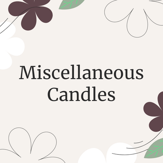 Misc. Candles - Spring Cleaning Sale