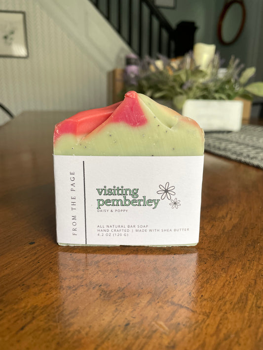 Visiting Pemberley soap (daisy & poppy)