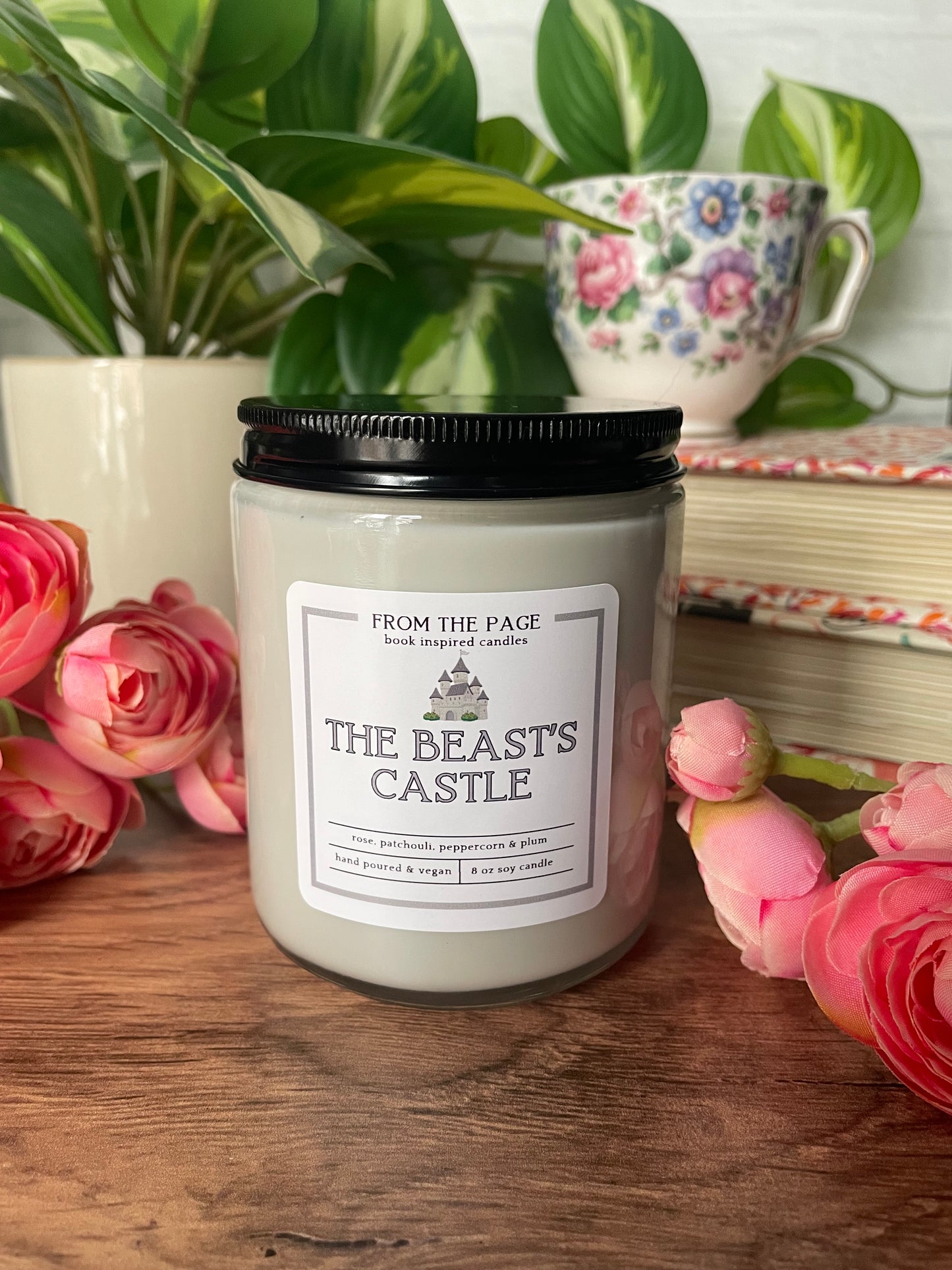 The Beast's Castle (rose, patchouli, peppercorn, plum)