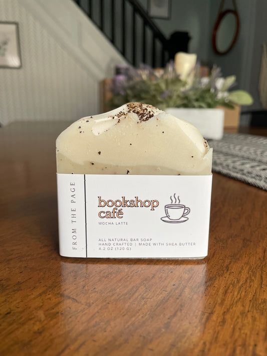 Bookshop Café soap (mocha latte)
