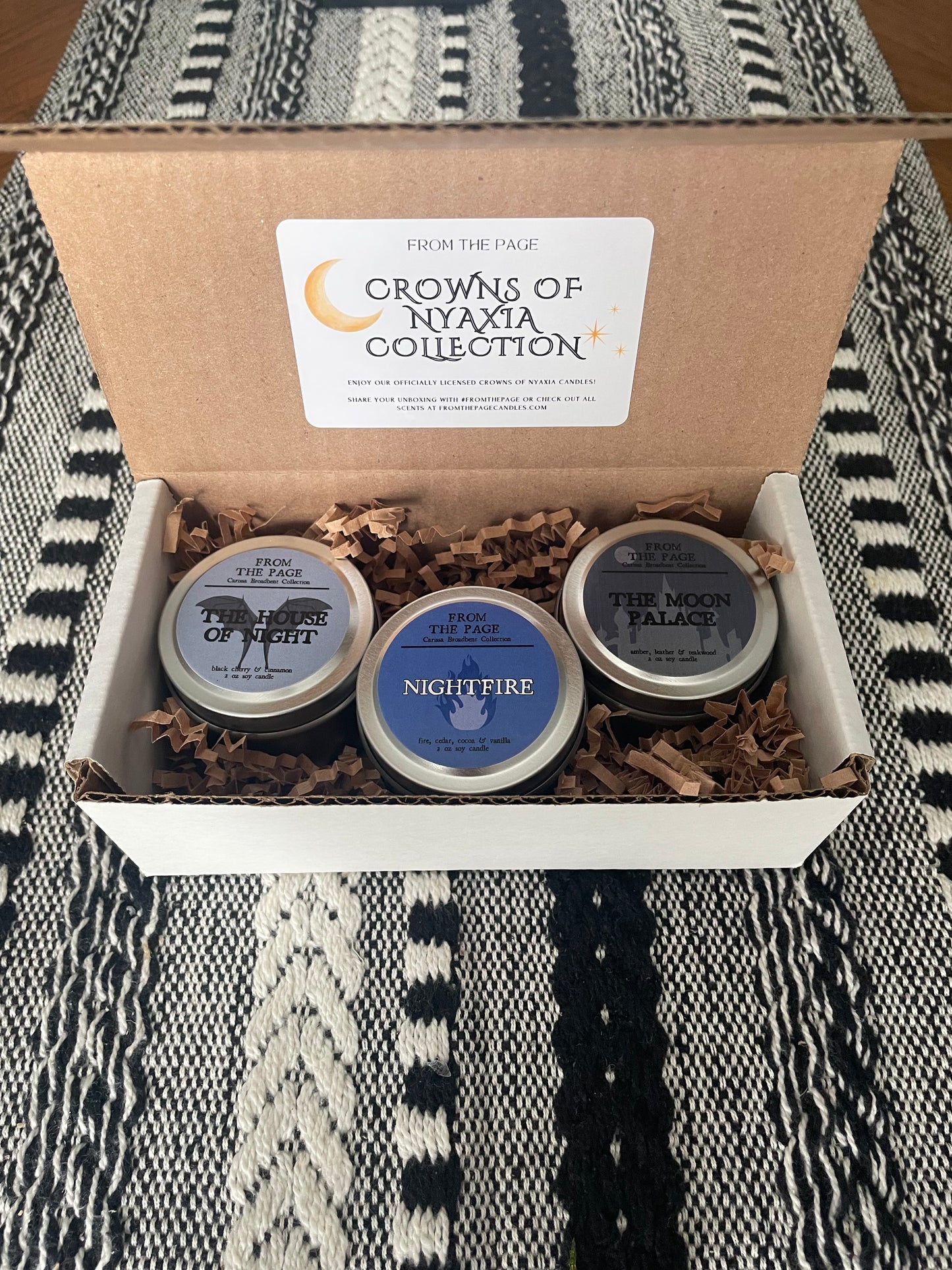 Crowns of Nyaxia Sampler Pack (3 mini candles)