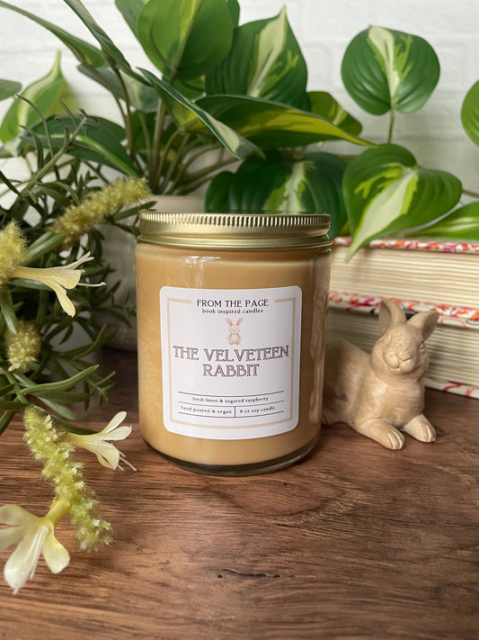 The Velveteen Rabbit (fresh linen, sugared raspberry)