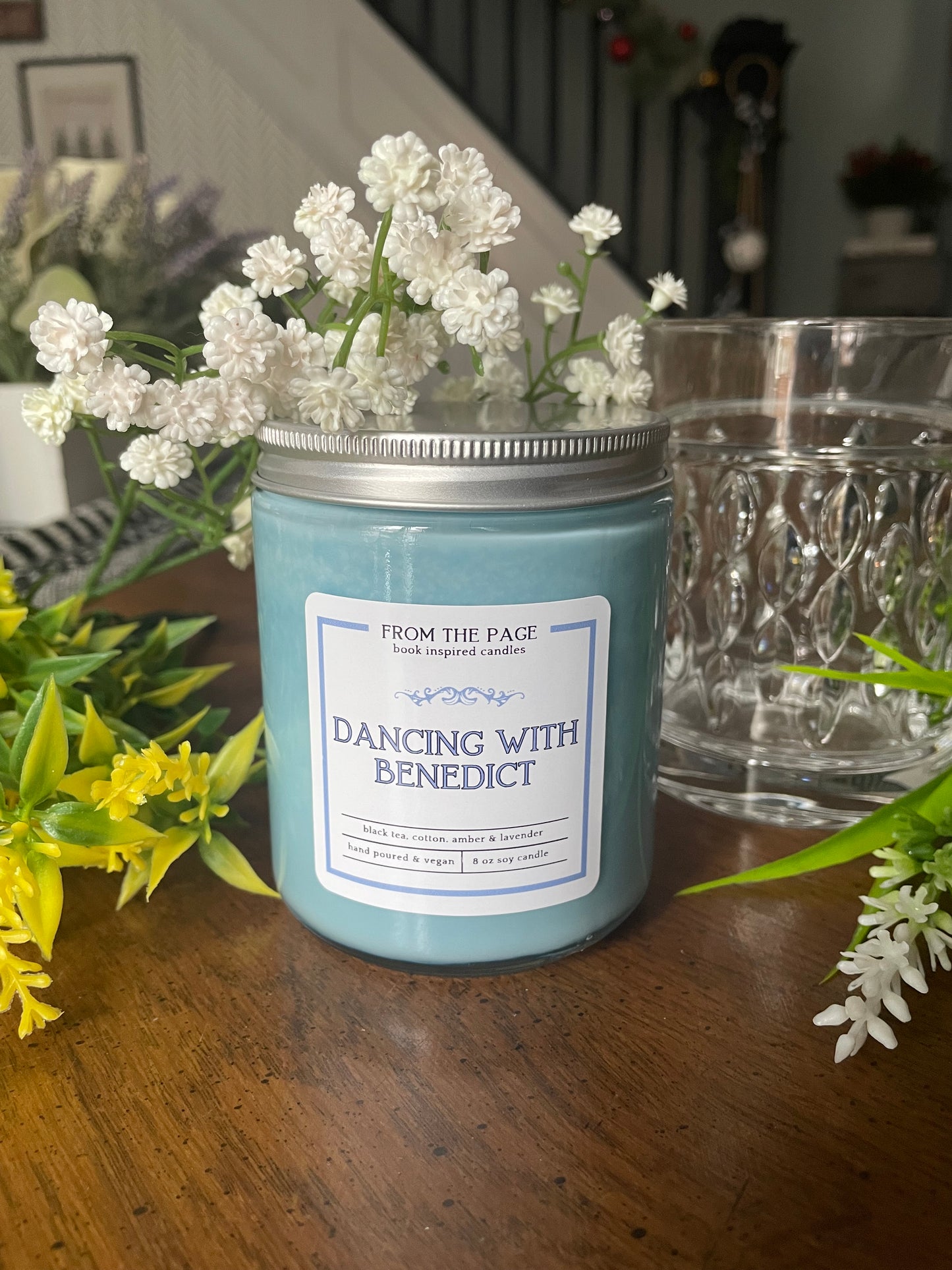 Dancing With Benedict (black tea, cotton, amber & lavender)