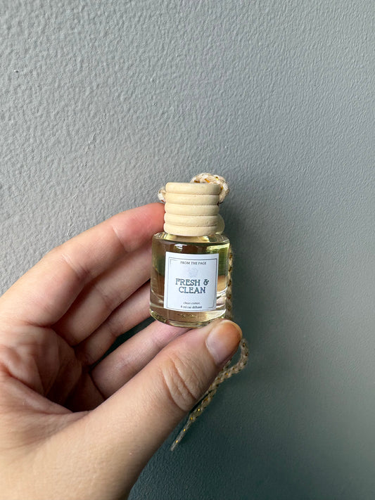 Fresh & Clean Car Diffuser (clean cotton)