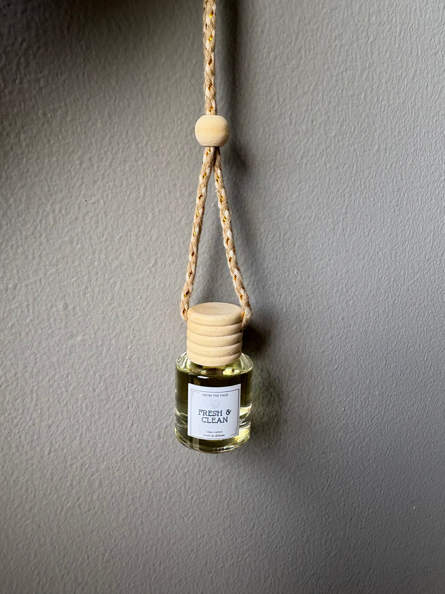 Fresh & Clean Car Diffuser (clean cotton)