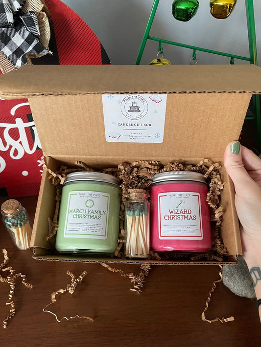 Candle Gift Set - Pick two candles & match set