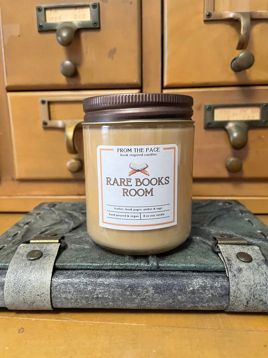 Rare Books Room - Candle of the Month