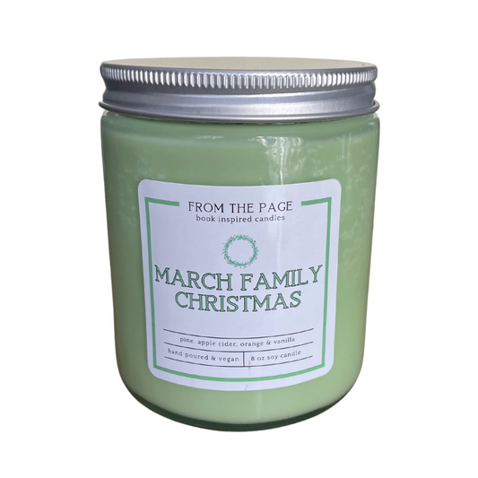 March Family Christmas (apple cider, pine, orange & vanilla)