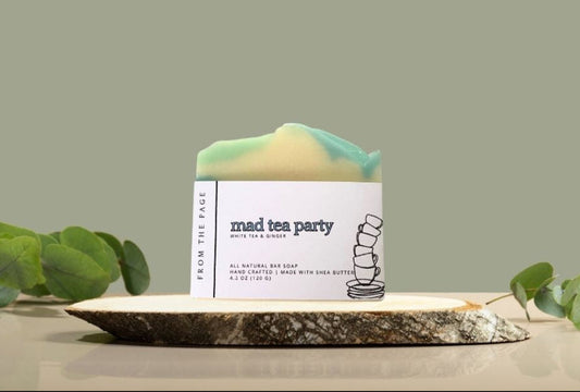 Mad Tea Party Soap (white tea & ginger)