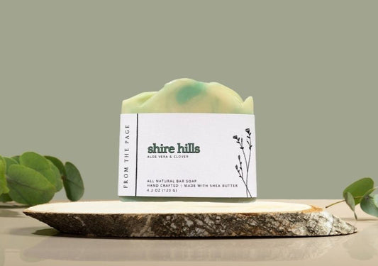 Shire Hills Soap (aloe vera & clover)