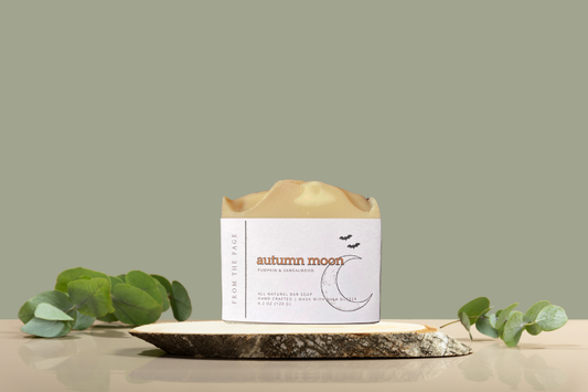 Autumn Moon | Book Inspired Bar Soap | Pumpkin & Sandalwood
