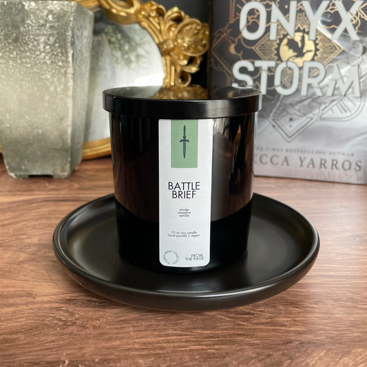 Battle Brief candle | Fourth Wing collection