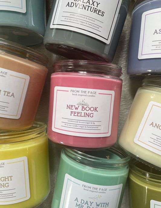 16 oz Bookish Candles - Pick One