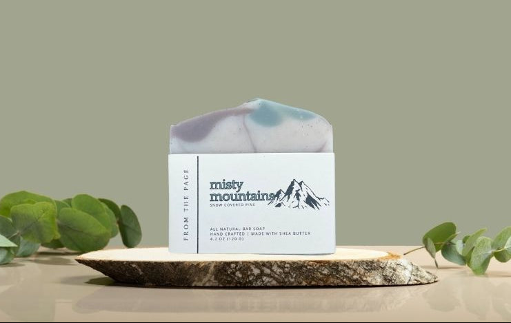 Misty Mountains Soap (snowy pine)