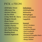 Wax Melts - Pick Four