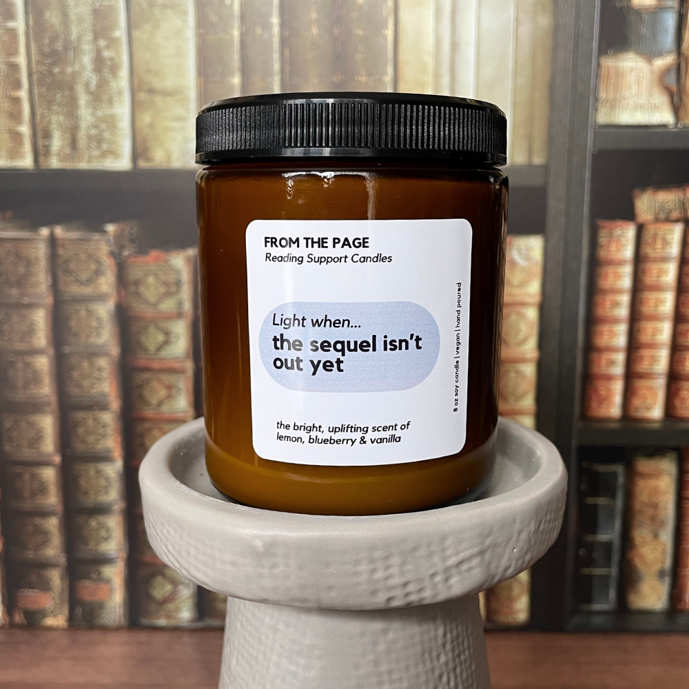 Light when...the sequel isn't out yet (lemon, blueberry, vanilla)