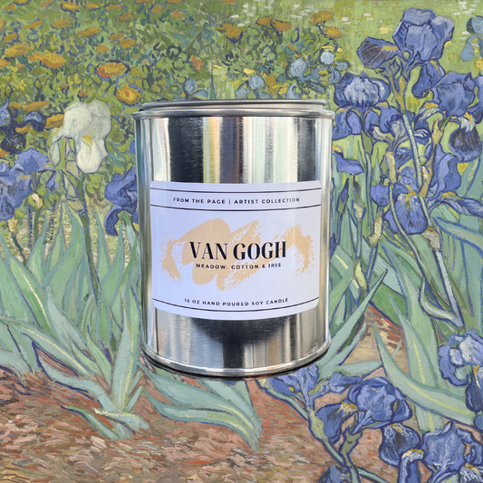 Van Gogh (meadow, cotton & iris)