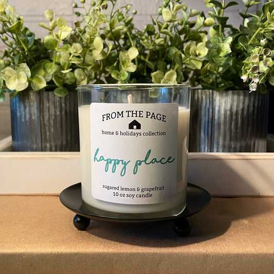 Happy Place 10 oz candle